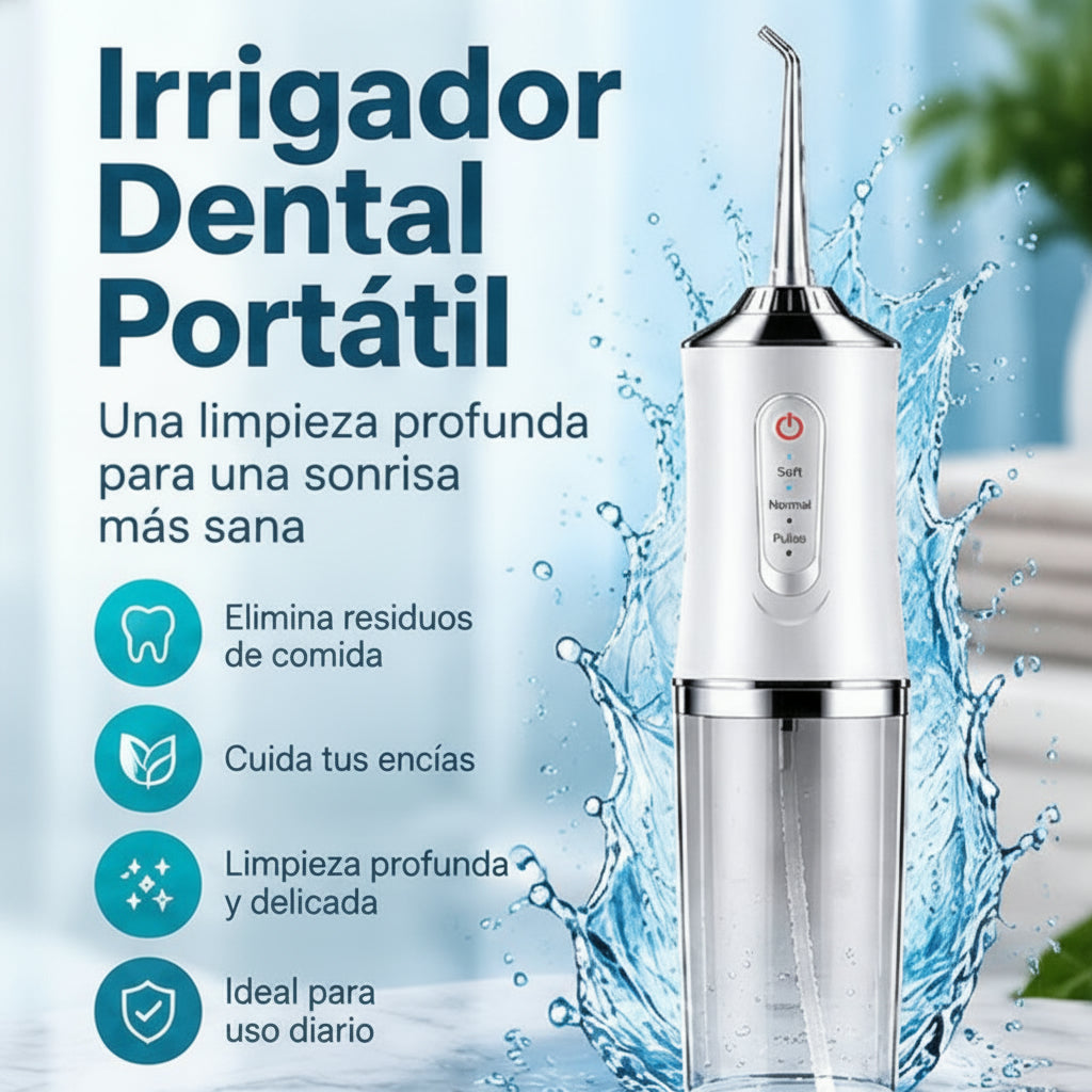 Irrigador Dental Portátil